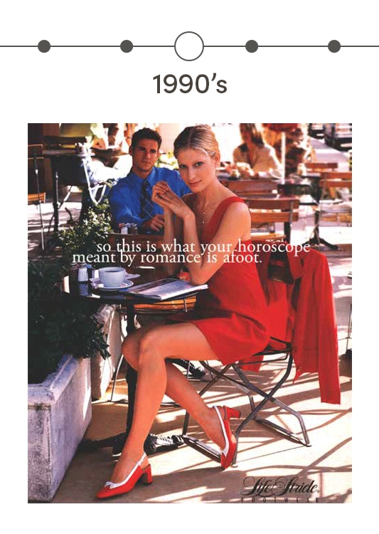 Lifestride Ad from the 1990's
