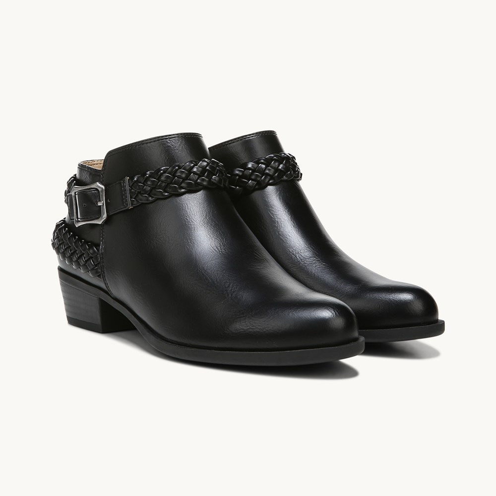 Lifestride black ankle outlet boots