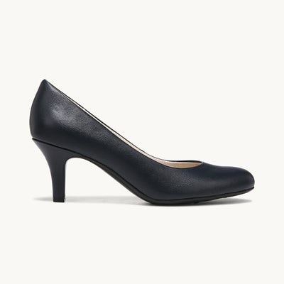 Navy heels outlet sale