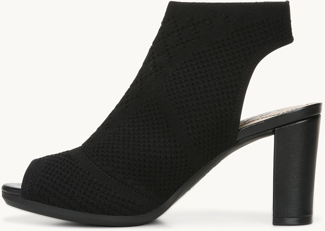 lifestride alita peep toe bootie