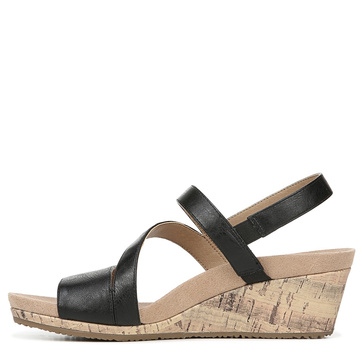 lifestride milly wedge sandal