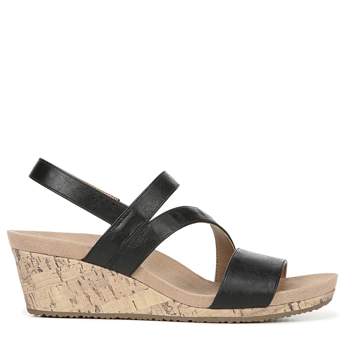 lifestride milly women's wedge sandals