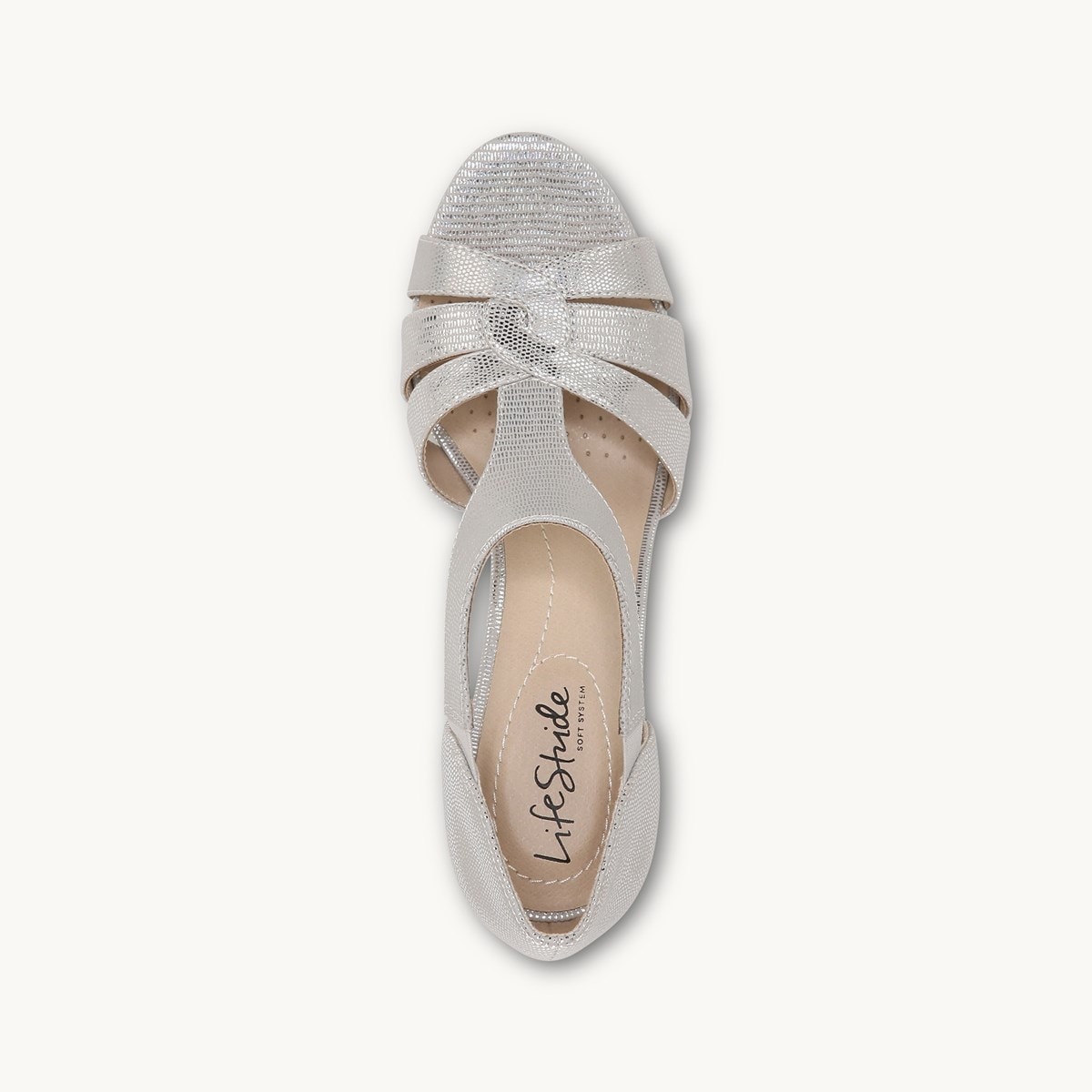 LifeStride Caramel Strappy Sandal | Womens Heels
