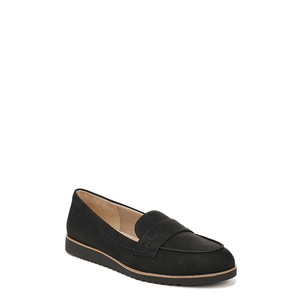 LifeStride Womens Sonoma 2 Slip On Loafers Black 5 M