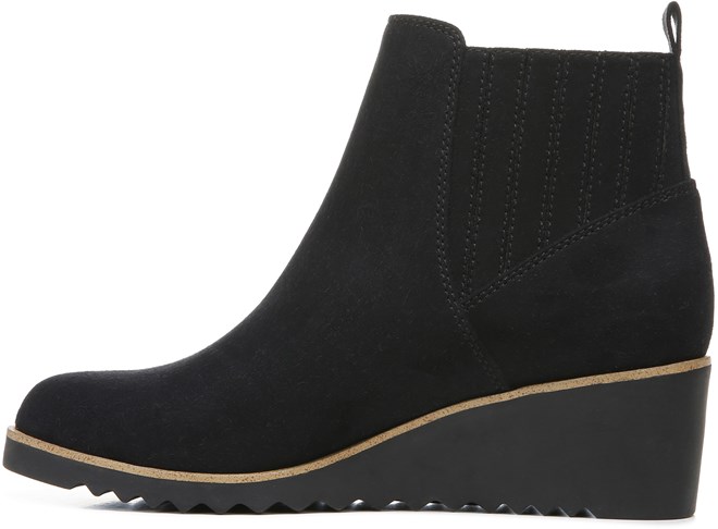 live it up wedge bootie