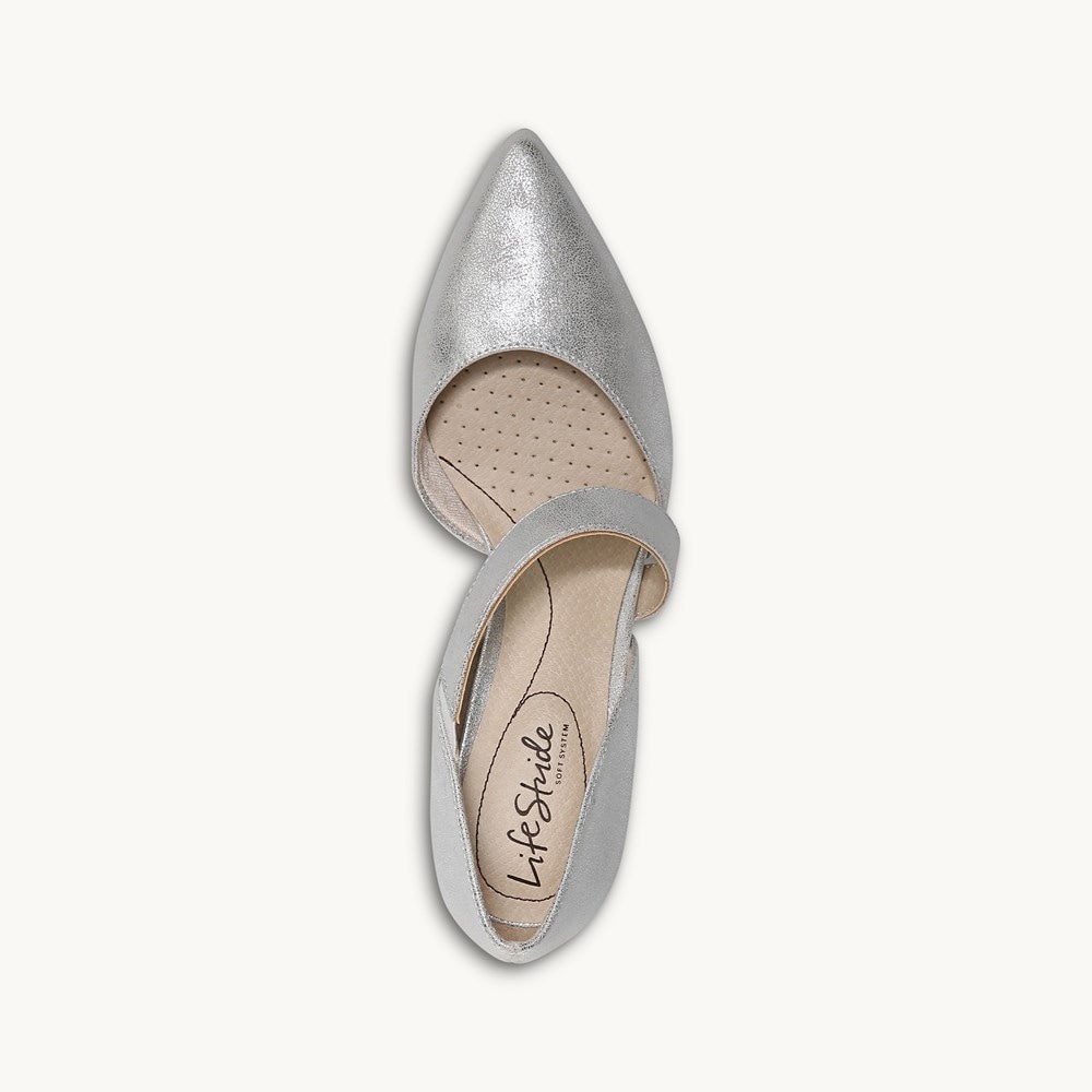 Lifestride silver pumps online