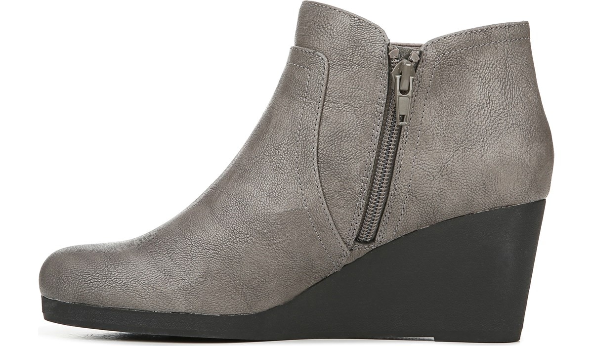 lifestride wedge booties