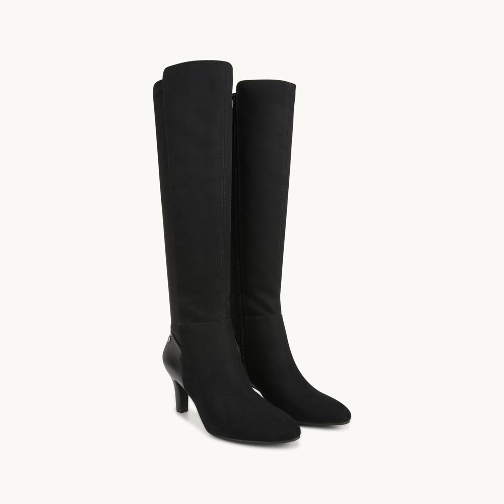 Tall grey clearance womens boots